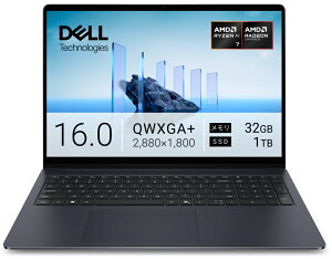DELL�b�f�� �m�[�g�p�\�R�� Dell 16S DS16265(16�^/Windows11/Ryzen AI 7 445/������ 32GB/SSD 1TB)�Z���X�e�B�A���u���[ NCS96T-GWJ