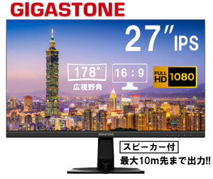 GigastonebMKXg[ tfBXvC(27^/IPS/FullHD 1920×1080/75Hz/5ms/HDMI/D-Sub/VESA/3Nۏ)(ubN) GJLM-27FF2-270