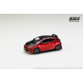 ホビージャパン 1/64 トヨタ GRMN ヤリス ラリーパッケージ GR パーツ付き（エモーショナルレッドII）【HJ643024RR】 ミニカー