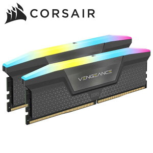 CORSAIR�b�R���Z�A VENGEANCE RGB DDR5 32GB (2 x 16GB) DDR5 6000 CL38 1.35V Intel XMP �� AMD EXPO - GREY CMH32GX5M2D6000Z38