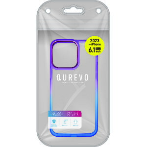 �G�A�[�W�F�C iPhone15 Pro�i6.1inch/3��j�p �O���f�[�V����NC�P�[�X 2�i�p�[�v��×�u���[�j air-J AC-P23P-NC2