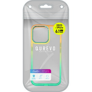 �G�A�[�W�F�C iPhone15 Pro�i6.1inch/3��j�p �O���f�[�V����NC�P�[�X 3�i�I�����W×�~���g�j air-J AC-P23P-NC3