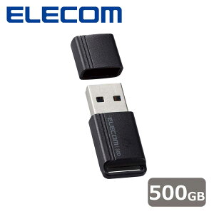 GRbELECOM SSD Ot 500GB USB3.2 Gen2 Ǐoő600MB/b ^ USB^ |[^u Lbv  ϏՌ y Windows 11 10 Mac p\R PS5 PS4 er^ Ή z ubN ESD-EXS0500GBK