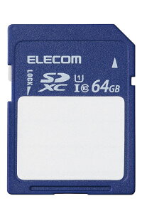 GRbELECOM  SDXC J[h 64GB Class10 UHS-I U1 80MB/s x/SDJ[hP[Xt MF-FS064GU11C
