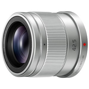 �p�i�\�j�b�N LUMIX G 42.5mm/F1.7 ASPH./POWER O.I.S.�i�V���o�[�j H-HS043A-S ���}�C�N���t�H�[�T�[�Y�p�����Y