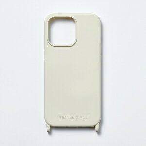 PHONECKLACE iPhone 15 Pro Max�p �X�g���b�v�z�[���t���V���R���P�[�X�i�A�C�{���[�j PN25608I15PM