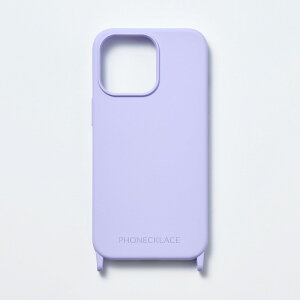 PHONECKLACE iPhone 15 Pro Max�p �X�g���b�v�z�[���t���V���R���P�[�X�i���x���_�[�j PN25612I15PM