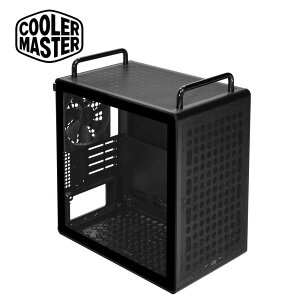 Cooler Master�b�N�[���[�}�X�^�[ �~�j�^���[�^PC�P�[�X Qube 340 Black With Handle�i�u���b�N�j Q340-KGNN-S00