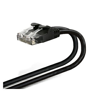 �G���R�� CAT6���� �X�^���_�[�h ���炩LAN�P�[�u���i�u���b�N�E15m�j LD-GPY/BK15