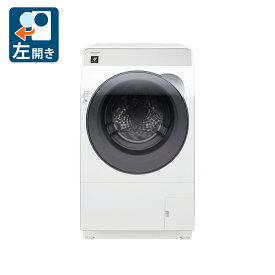 （標準設置料込）ドラム式洗濯機　シャ－プ ES-K10B-WL シャープ 10.0kg ドラム式洗濯乾燥機【左開き】クリスタルホワイト SHARP [ESK10BWL]