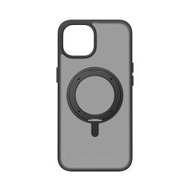 MOMAX iPhone 15用 Magsafe対応360°スタンドケース Roller（ブラック） MM25524I15