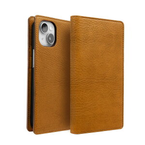abbi iPhone 15�p VINTAGE �C�^���A�����U�[ MagSafe�Ή��_�C�A���[�P�[�X�i�^���j ABS26163I15
