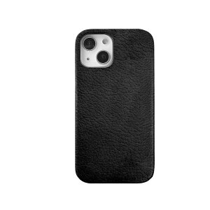 abbi iPhone 15�p VINTAGE �C�^���A�����U�[ MagSafe�Ή��o�b�N�J�o�[�i�u���b�N�j ABS26164I15
