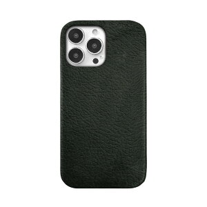 abbi iPhone 15 Pro�p VINTAGE �C�^���A�����U�[ MagSafe�Ή��o�b�N�J�o�[�i�O���[���j ABS26187I15PR
