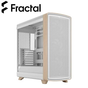 Fractal Design�b�t���N�^���f�U�C�� �~�h���^���[�^PC�P�[�X Summit Chalk White TG Clear Tint�i�z���C�g�j FD-C-SUM1A-02
