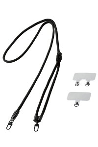 �G���R�� �X�}�z�V�����_�[�X�g���b�v 42�`78cm ���������� �X�g���b�v�V�[�g�t �ەR���a6mm ����/����/�����h�~�i�u���b�N�j P-STSDH2R06BK