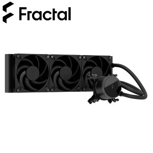 Fractal Design�b�t���N�^���f�U�C�� �����̌^CPU�N�[���[ Radius 360�i�u���b�N�j FD-W-RA1-3601