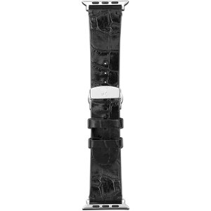 abbi Apple Watch 41/40/38mm�p LIPARI �C�^���A�����U�[�o���h�i�u���b�N�j ABS26144AW