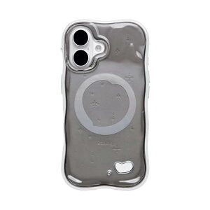 Hamee iPhone16�p �n�C�u���b�hMagSynq�P�[�X iFACE BEBLING2�i�u���b�N�j 41-186170