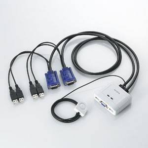 大特価 KVM-KUSN エレコム USBパソコン切替器 ＜セール＆特集＞ 2切替