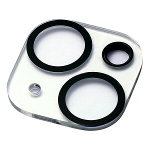 fB[t iPhone 15/15 Plusp JYJo[ CLEAR CAMERA LENS COVERiNAj DG-IP23GAC3CR