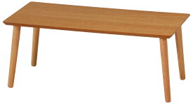 10865 不二貿易 突板ローテーブル(ナチュラル・幅80cm) 8040NA　幅800×奥行400×高さ320mm [10865フジボウエキ]
