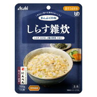 まんぷく日和 しらす雑炊 100g （舌でつぶせる） アサヒグループ食品 シラスゾウスイ(コクサンマイ100G