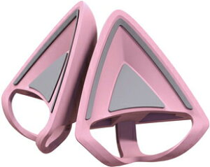 Razer �y�������K�i�z�Q�[�~���O�w�b�h�Z�b�g�A�N�Z�T�� �N���b�v���l�R�~�~ RAZER KITTY EARS V2�iQuartz Pink�j RC21-02230200-R3M1