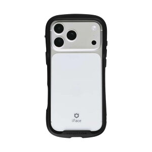 Hamee iPhone 18 Pro Max/17 Pro Max�p �����K���X�N���A�P�[�X iFACE REFLECTION�i�u���b�N�j 41-194472