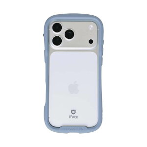 Hamee iPhone 18 Pro Max/17 Pro Max�p �����K���X�N���A�P�[�X iFACE REFLECTION�i�y�[���u���[�j 41-194519