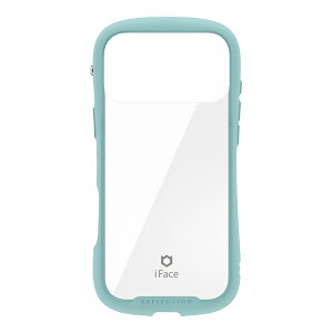 Hamee iPhone 18 Pro Max/17 Pro Max�p �����K���X�N���A�P�[�X iFACE REFLECTION�i�y�[���O���[���j 41-194526