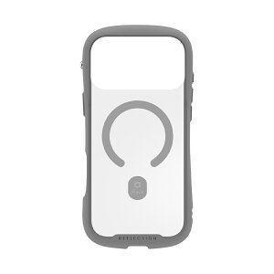 Hamee iPhone 18 Pro Max/17 Pro Max�p MagSynq�����K���X�N���A�P�[�X iFACE REFLECTION�i�O���[�j 41-194632