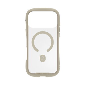 Hamee iPhone 18 Pro Max/17 Pro Max�p MagSynq�����K���X�N���A�P�[�X iFACE REFLECTION�i�x�[�W���j 41-194656