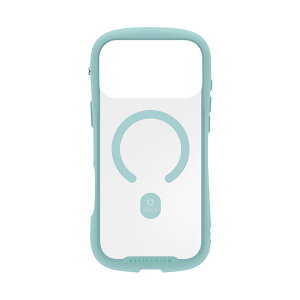 Hamee iPhone 18 Pro Max/17 Pro Max�p MagSynq�����K���X�N���A�P�[�X iFACE REFLECTION�i�y�[���O���[���j 41-194670