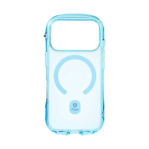 Hamee iPhone 18 Pro/17 Pro�p �n�C�u���b�hMagSynq�P�[�X iFACE LOOK IN CLEAR�i�u���[/�t���X�g�j 41-194793