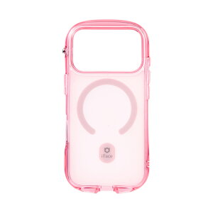 Hamee iPhone 18 Pro Max/17 Pro Max�p �n�C�u���b�hMagSynq�P�[�X iFACE LOOK IN CLEAR�i�s���N/�t���X�g�j 41-194830