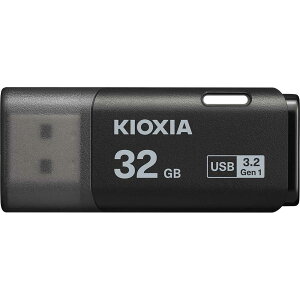 KIOXIAbLINVA yKizUSB 32GB ubN TransMemory U301 X^_[hf USB3.2(Gen 1)Ή Lbv KUC-3A032GK