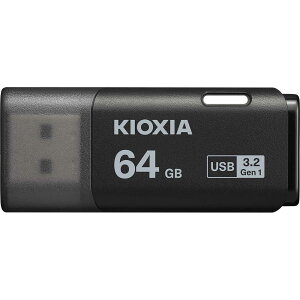 KIOXIAbLINVA yKizUSB 64GB ubN TransMemory U301 X^_[hf USB3.2(Gen1)Ή Lbv KUC-3A064GK