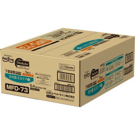 キャットフード ドライ メディファス 室内猫 毛玉ケアプラス 1歳から チキン＆フィッシュ味 5.4kg(450g×12) ペットライン メデイFシツナイケダマ1サイF5.4