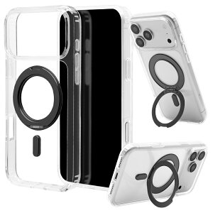 ���X�^�o�i�i iPhone 18 Pro Max/17 Pro Max�p ZEROSAFE Circle�i�N���A×�u���b�N�j 9677IP6DZSCLBK