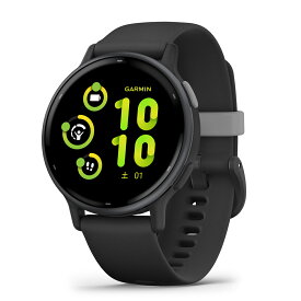 ガーミン vivoactive 5 Black / Slate　【Suica対応】スマートウォッチ 010-02862-40 [0100286240]【返品種別A】
