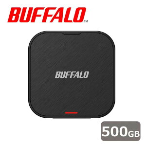 obt@[bBUFFALO USB 3.2iGen 2j MagSafe}OlbgΉ|[^uSSD ProRes^Ή 500GB SSD-PMSU3AV[Y SSD-PMS500U3-BA