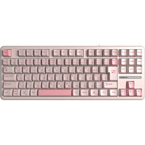 AULA�b�A�E�� �Q�[�~���O�L�[�{�[�h F87J ���{��z��i�s���N Star Vector Switch�j F87J-SV-PK