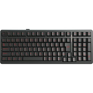 AULA�b�A�E�� �Q�[�~���O�L�[�{�[�h F99J ���{��z��i�u���b�N Silent Irish Switch�j F99J-SI-BG