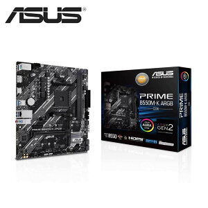 ASUS�b�G�C�X�[�X ASUS Socket AM4 AMD B550 MicroATX �}�U�[�{�[�h PRIME B550M-K-ARGB-CSM