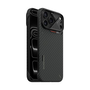 AULUMU�b�I���� iPhone 18 Pro Max/17 Pro Max�p CoolHyper���M�V�X�e�������x�C���W�P�[�^�[���� A18 �A���~�h�@�� MagSafe�Ή��E���g���X�����P�[�X�i�u���b�N�j ALM28721I18PM