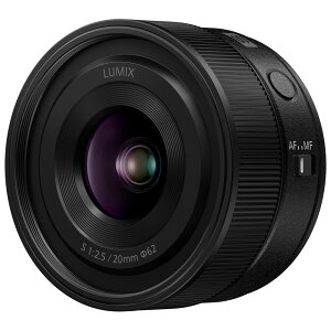 �p�i�\�j�b�N LUMIX S 20mm F2.5�i�u���b�N�j S-S20-K Panasonic ��L�}�E���g�i�t���T�C�Y�Ή��j