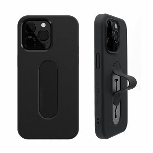 MOMO STICK iPhone 15 Pro Max�p Mag Grip �t���b�g�P�[�X�i�u���b�N�j MMS25321I15PM