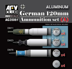 AFVNu 1/35 hCcR 120mm eZbg(A) A~jEyAG35061z fBe[Abvp[c
