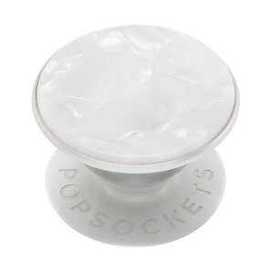 PopSockets �X�}�z�O���b�v �p�[�� �}�[�u�� �|�b�v�O���b�v Acetate Pearl White 801128(POPSOCKETS)
